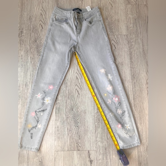 FDJ Olivia Straight Painted Ankle Pant - Picture 3 of 5